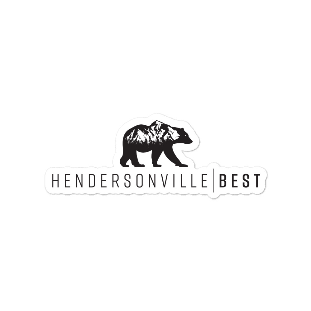 Hendersonville Best Logo Sticker